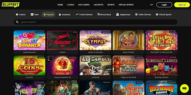Bluffbet Casino Slots
